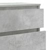 vidaXL Drawer Cabinet Concrete Grey 60x36x103 cm Engineered Wood