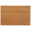 vidaXL Door Mat Natural 40x60 cm Tufted Coir