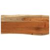 vidaXL Table Top 80x40x3.8 cm Rectangular&nbsp;Solid Wood Acacia Live Edge