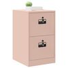 vidaXL File Cabinet Geometric Pink 44 x 50 x 74.5 cm Cold-Rolled Steel