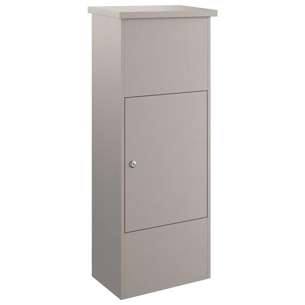 vidaXL Parcel Drop Box Rusty 44.5 x 29 x 110.5 cm Weathering steel