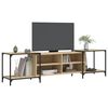 vidaXL TV Cabinet Sonoma Oak 203x37x50 cm Engineered Wood