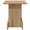 vidaXL End Table Artisan Oak 35.5 x 35 x 40 cm Engineered Wood