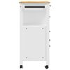 vidaXL Kitchen Trolley MONZA 84x40x88.5 cm Solid Wood Pine