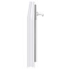 vidaXL Basement Window RISOR 100x40 cm Tilt 3 Glazing White