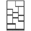 vidaXL Bookcase Black 72x20x120 cm Engineered Wood