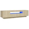 vidaXL TV Cabinet | Sonoma Oak | Engineered Wood | Large | TV Cabinet