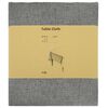 vidaXL Table Cloth 5 pcs Square Light Grey 90 x 90 cm
