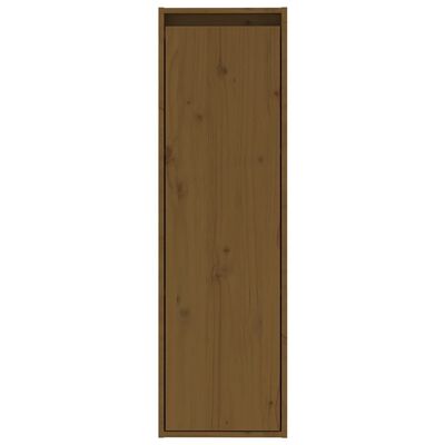 vidaXL Wall Cabinets 2 pcs Honey Brown 30x30x100 cm Solid Pinewood