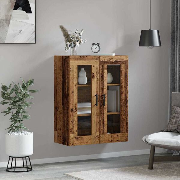 vidaXL Sideboard Old Wood 69.5 x 34 x 90 cm Engineered Wood