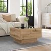 vidaXL Coffee Table Artisan oak 50 x 50 x 30 cm Engineered wood