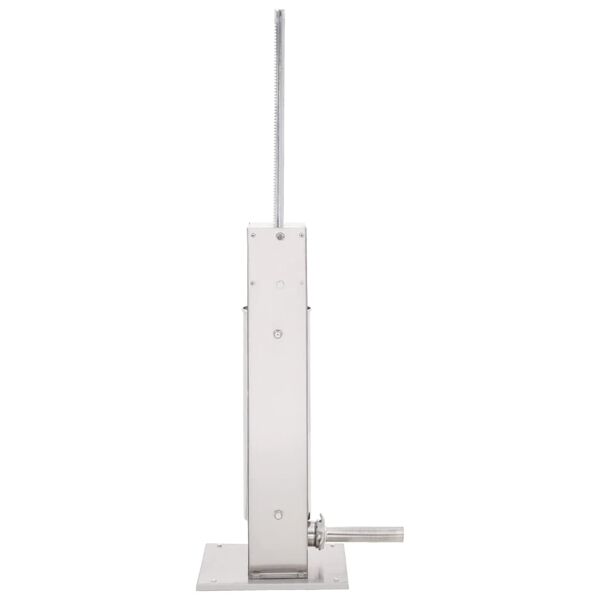 vidaXL Manual Sausage Stuffer Silver 7 L Stainless Steel