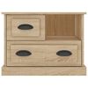 vidaXL Bedside Cabinet Sonoma Oak 60x39x45 cm