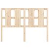 vidaXL Bed Headboard 140.5x4x100 cm Solid Wood Pine