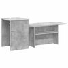 vidaXL Console Table Concrete Grey 80 x 50 x 225 cm Engineered Wood