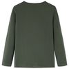 Kids' T-shirt with Long Sleeves Khaki 92