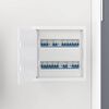vidaXL Access Panels White 30 x 30 cm ABS Plastic
