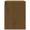 vidaXL Wall Cabinet Honey Brown 30x30x40 cm Solid Wood Pine