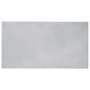 vidaXL Anti-Slip Faux Rabbit Fur Rug OLITE Grey 60 x 110 cm Polyester