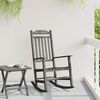 vidaXL Rocking Chair Black 65 x 84 x 114 cm Polyethylene