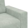 vidaXL Sofa Set 3 pcs Grey Velvet