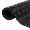 vidaXL Floor Mat Black 1 x 2 m Rubber