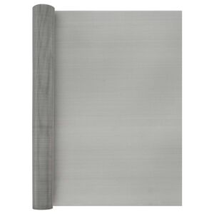 vidaXL Mesh Screen 60 x 500 cm 60 Mesh Stainless Steel 201 Silver
