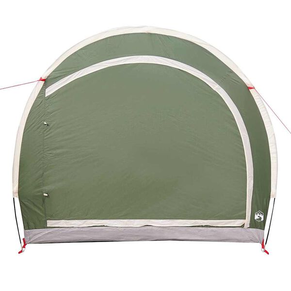 vidaXL Bike Storage Tent with Roof Green 256 x 222 x 182 cm