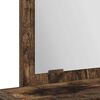 vidaXL Dressing Table Smoked Oak 50 x 41 x 140 cm Engineered Wood