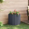 vidaXL Planter Anthracite 60 x 30 x 50 cm Steel