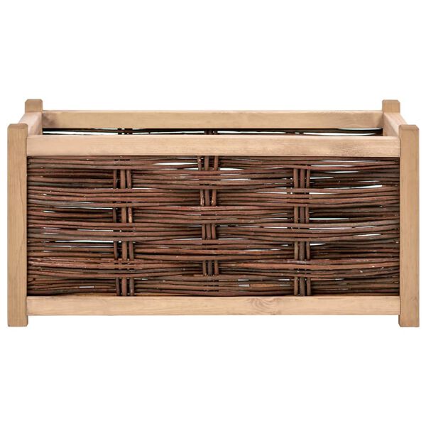 vidaXL Garden Raised Bed 80x40x40 cm Solid Pine Wood