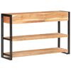 vidaXL Sideboard 120x30x75 cm Solid Acacia Wood