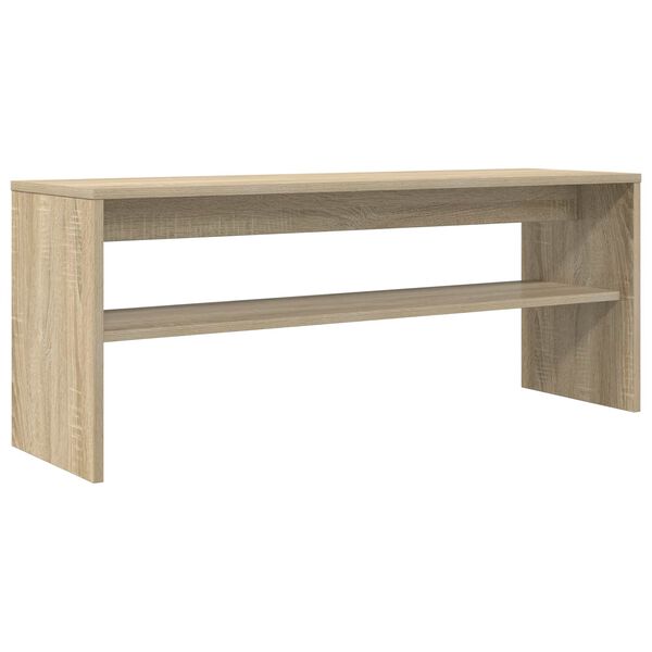 vidaXL TV Cabinet Sonoma Oak 100 x 30 x 40 cm Engineered Wood