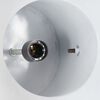 vidaXL Industrial Hanging Lamp 25 W White Round Mango Wood 42 cm E27