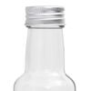 vidaXL Small Glass Bottles 260 ml with Screw Cap 20 pcs