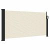 vidaXL Retractable Side Awning Cream 100x500 cm