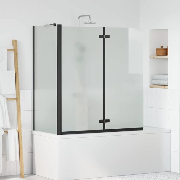 vidaXL Shower Enclosure Manual Black 120 x 68 x 130 cm