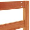 vidaXL Headboard Wax Brown 135 cm Solid Wood Pine