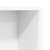 vidaXL Desk with Shelf White 91 x 50 x 149 cm Engineered Wood