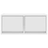 vidaXL TV Cabinet White 60x31x25.5 cm Engineered Wood