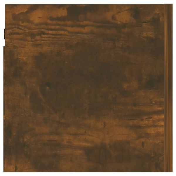 vidaXL Wall-mounted TV Cabinets 8 pcs Smoked Oak 30.5x30x30 cm