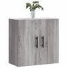 vidaXL Wall Cabinet Grey Sonoma 60x31x60 cm Engineered Wood