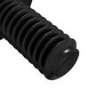 vidaXL Sleeve Screws 12 pcs Black M4 x 10 mm Iron