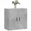 vidaXL Wall Cabinet Concrete Grey 60x31x60 cm Engineered Wood