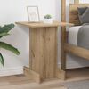 vidaXL End Table Artisan Oak 44.5 x 45 x 55 cm Engineered Wood