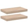 vidaXL Floating Shelves 2 pcs 40x23,5x4 cm Engineered Wood