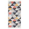 vidaXL Rug Multicolour 100x200 cm Cotton