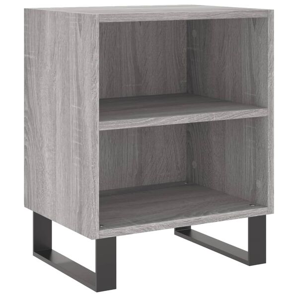 vidaXL Bedside Cabinets 2 pcs Grey Sonoma 40x30x50 cm Engineered Wood