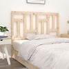 vidaXL Bed Headboard 205.5x4x100 cm Solid Wood Pine