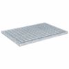 vidaXL Grating Silver 50 x 35 x 2 cm Hot-Dip Galvanised Steel